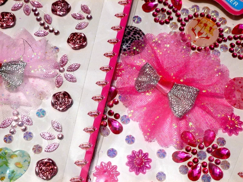 1 шт. детский макияж сценические наклейки ручной работы мультфильм Драгоценные