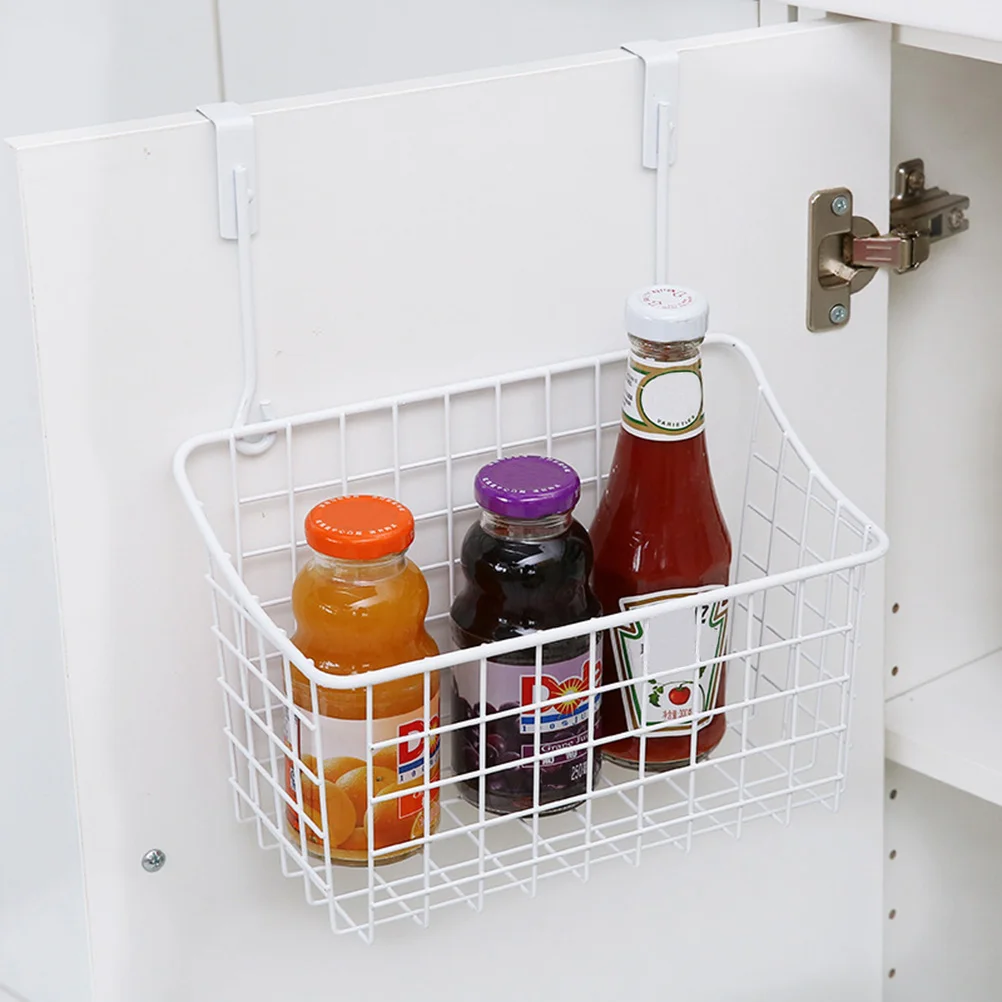 Многофункциональная Корзина для хранения шкафа через дверь подвесная железная