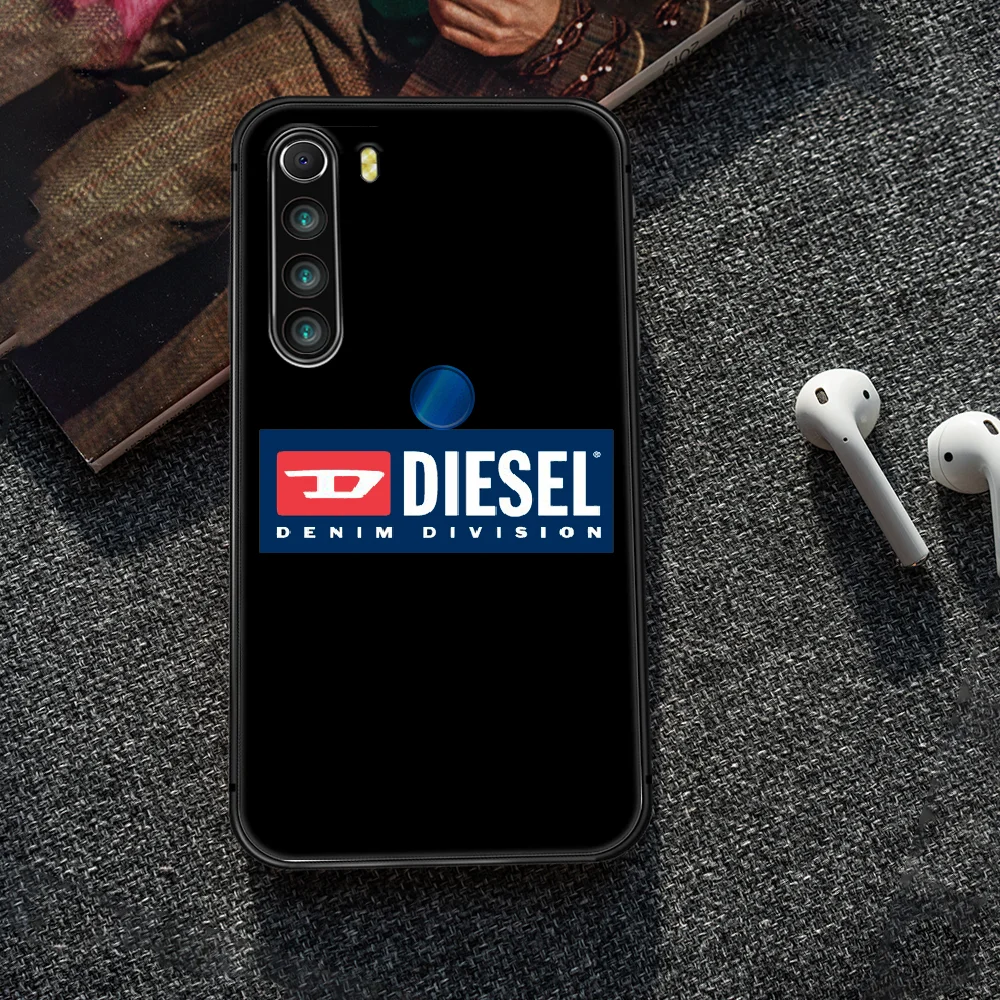 

Italian fashion brand Phone Case Cover Hull For XIAOMI Redmi 7 7a 8 8a 9 10X NOTE 6 7 7s 8 8t 9 9s Pro Max black Hoesjes Trend