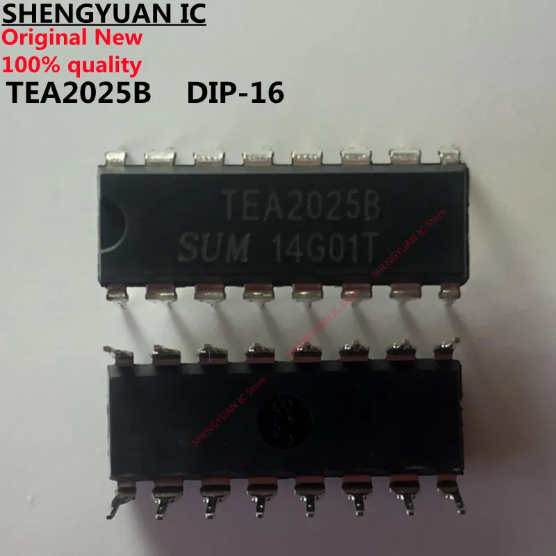 5 шт./лот TEA3718S TEA3718 TEA2025B TEA2025 DIP-16 100% новый импортный оригинальный качество |