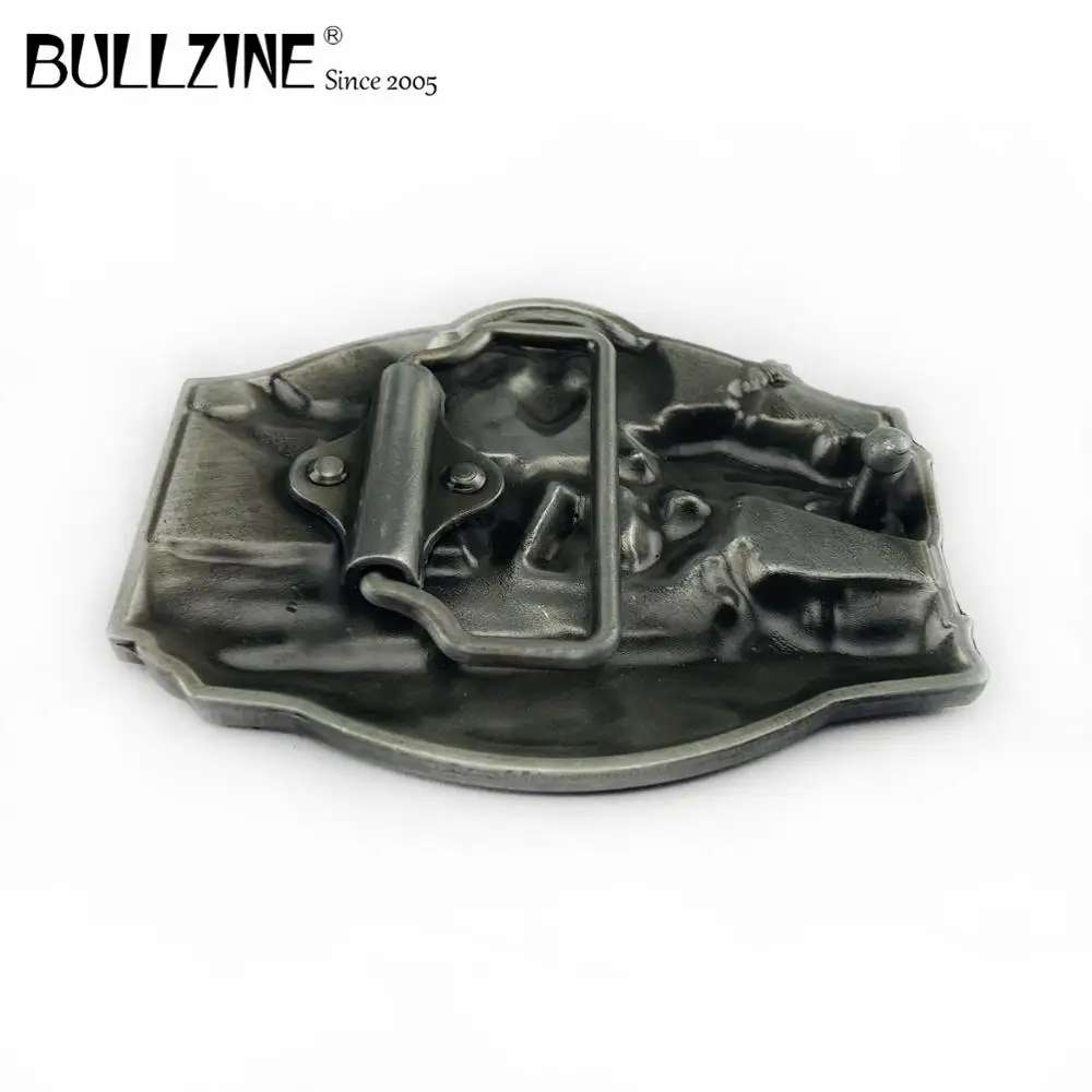 Bullzine zinc alloy US NAVY military belt buckle pewter finish FP-02223 LUXURIOUS cowboy jeans gift | Дом и сад