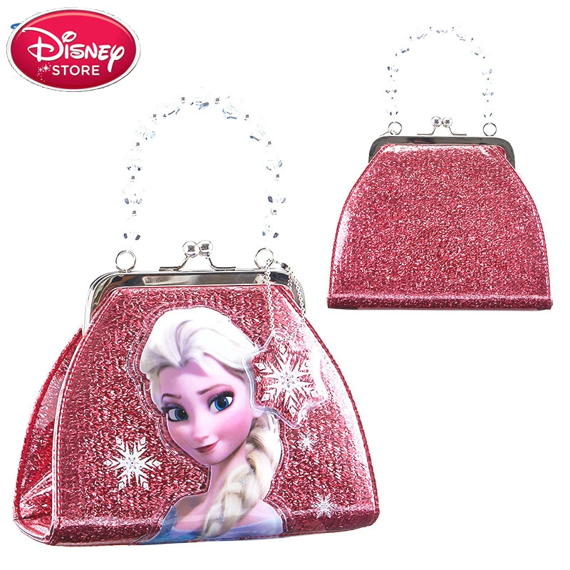 Натуральная disney замороженная Анна Эльза Сумки disney кошелек Дисней Сумочка с принцессой для девочек подарок детские сумки