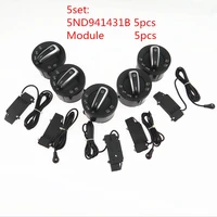 scjyrxs1set sensor control modular chrome headlight switch 5nd 941 431b 5nd941431b for golf mk5 mk6 passat b6 b7 tiguan
