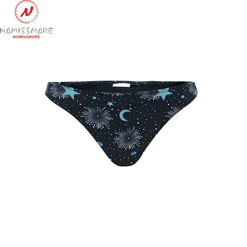 Купальник женский пляжный с принтом пикантный бандажный купальник в стиле