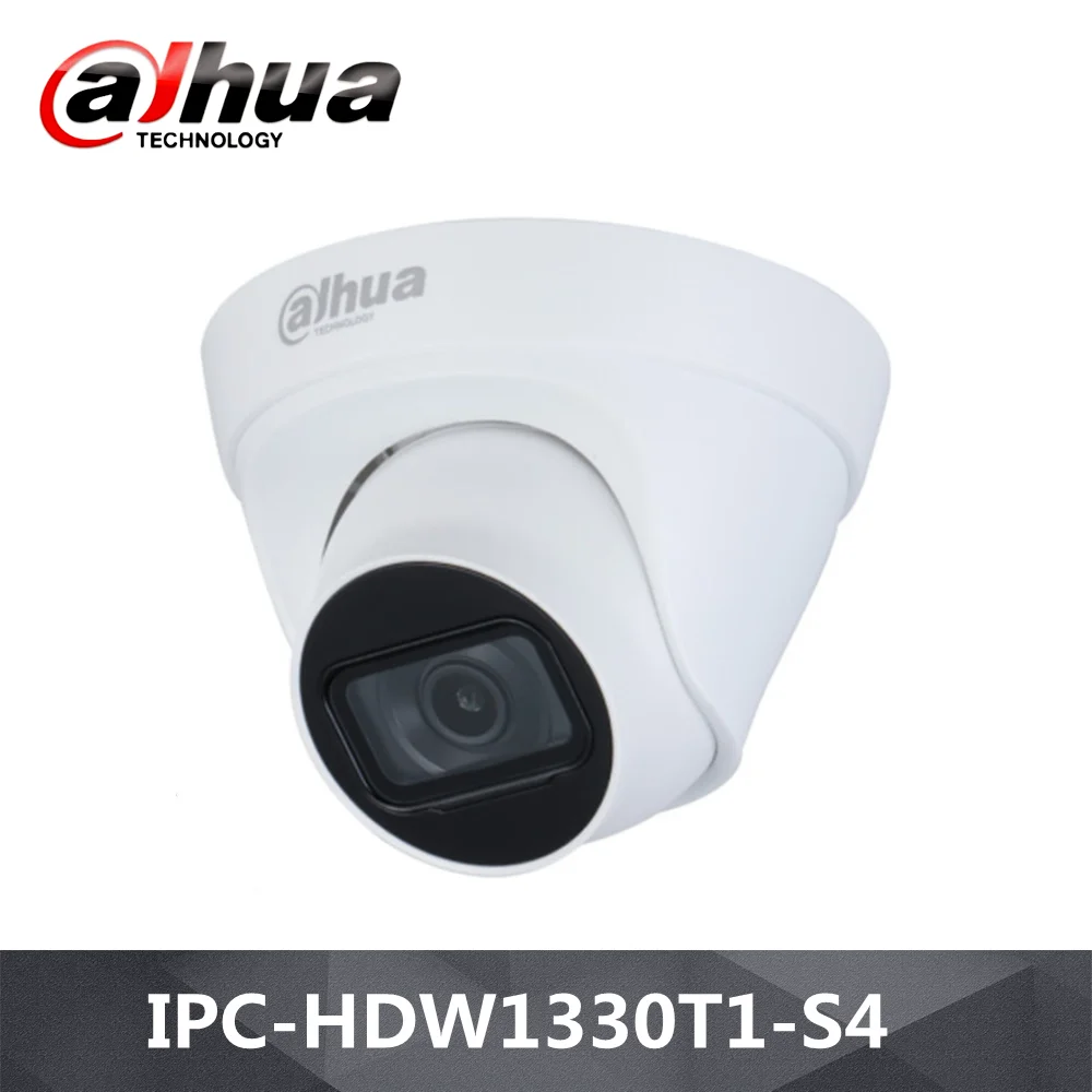 

Dahua 3MP Entry IR Fixed Focal Eyeball Netwok Camera IPC-HDW1330T1-S4Built-in IR LED, max. IR distance: 30 m