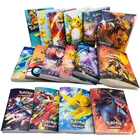 24 стиль 240 шт. держатель Альбом Покемон карты фотоальбом книги с рисованным аниме Pocket Monster игрушка Пикачу для детей в подарок