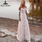 Женское свадебное платье с открытой спиной It's yiiya, белое пляжное платье на тонких бретельках с пуговицами сзади на лето