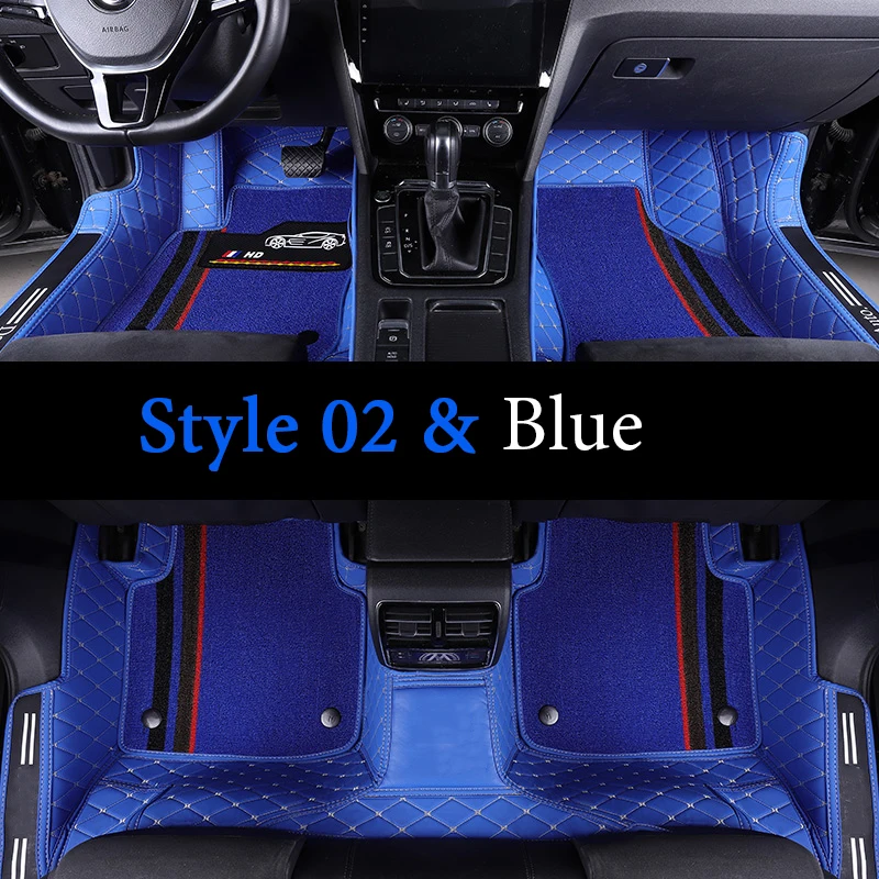 

Special Car Floor Mats For Honda 10 Generation Civic CRV XRV Accord Fully Surrounded Car Interior decoration Protection carpet