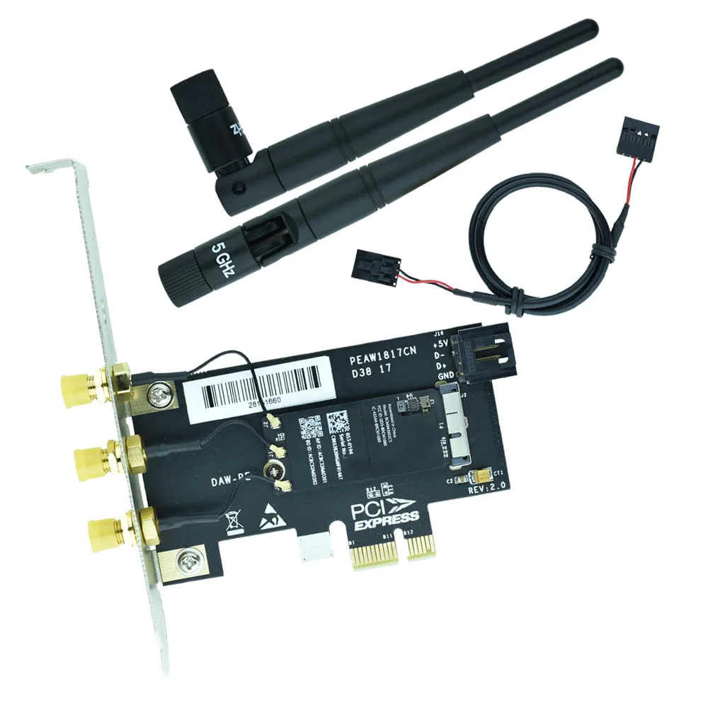 Сетевая карта BCM943602CS 2 4 Мб/с BT4.0 Wi Fi для настольных ПК Бесплатные драйверы на Mac OS