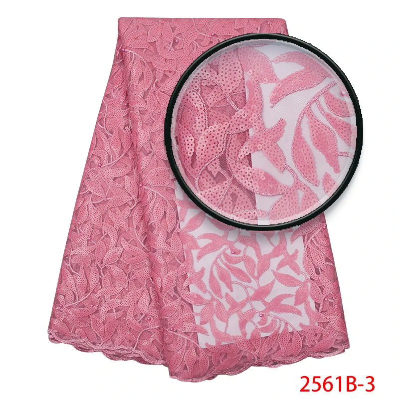 Небесно-голубая кружевная ткань с блестками новое кружево из органзы для Aso Ebi