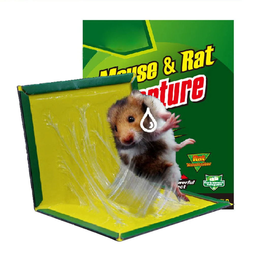

Mouse Board Sticky Pad Strong Glue Mice Rat Insects Pests Trap Repellent Killer Catcher Mat Home Kitchen