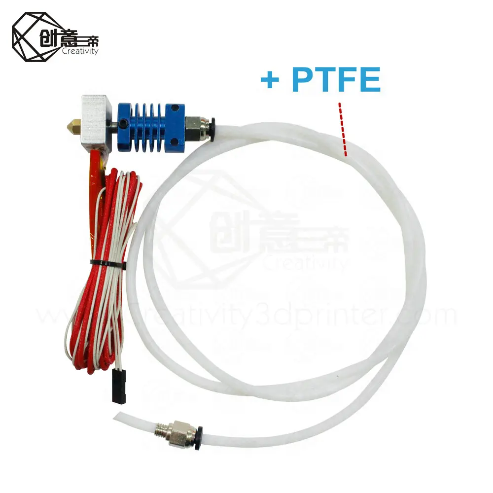 Аксессуары для экструдера 3D принтера комплект J head Hotend CR8/CR10 1 75 мм 12 В Bowden 0 4