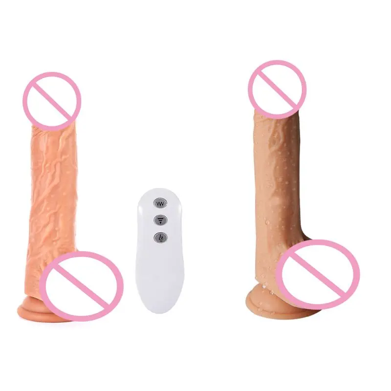 Realistic Dildo Automatic G spot Vibrator Heating Penis Sex Toy Anal | Красота и здоровье