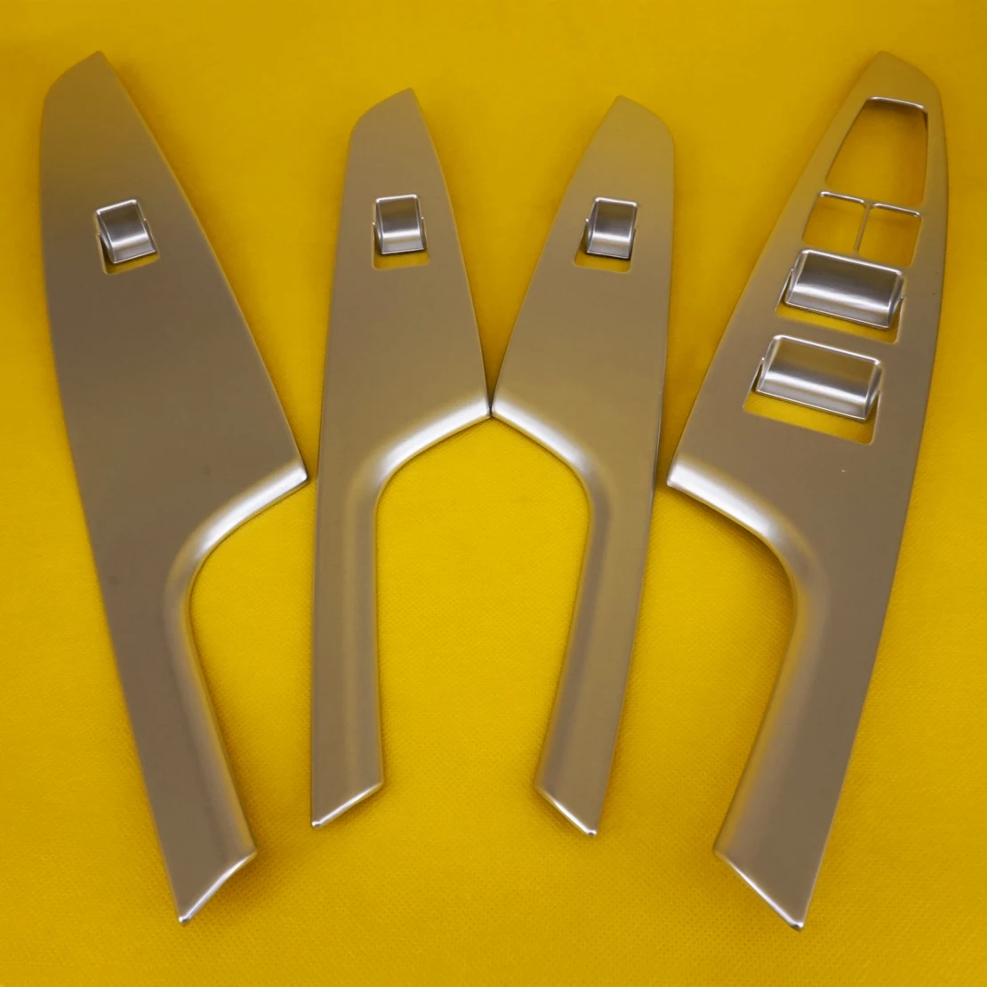 

4PCS ABS Chrome Car Interior Door Window Switch Panel Lift Buttons Cover Trim Fit For Hyundai Tucson 2015 2016 2017