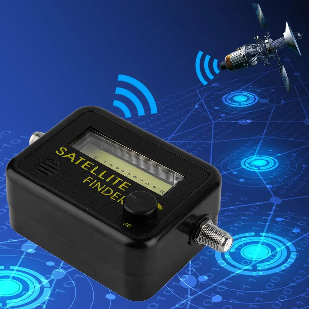 SF-9501 Digital Satellite Signal Tester Level Meter Finder With LCD Display | Электроника