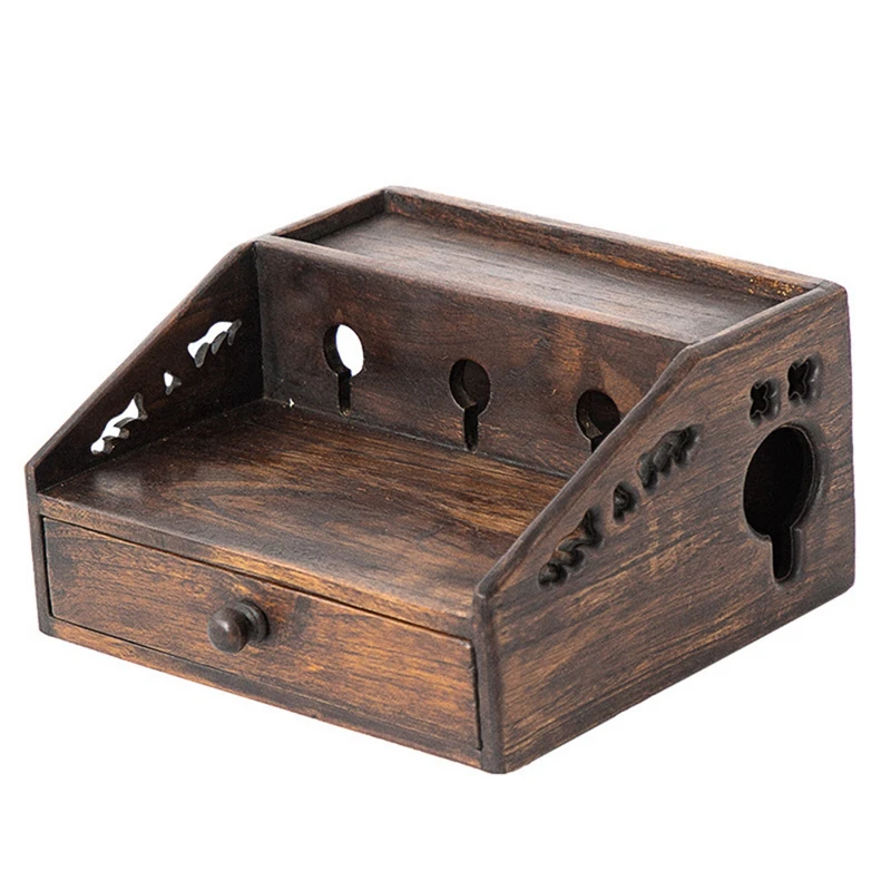 

Поток все это с помощью одной кнопки на проблемные Многофункциональный Рабочий стол деревянный организовать ящик для хранения Ретро Мощно...