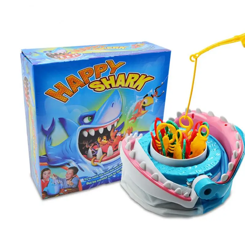 

Novelty Gag Toys Large Shark Mouth Dentist Bite Finger Game Funny For Children Family Trick Funny Game Toys For 4 Years Old Up