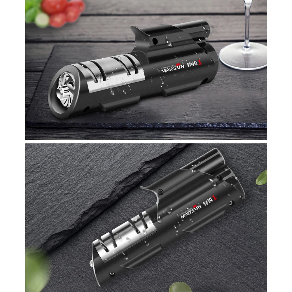 

Professional Cutter Sharpening Tool Wireless Electric Cut Sharpener USB Rechargeable Motorized Grindstone Kitchen Tools