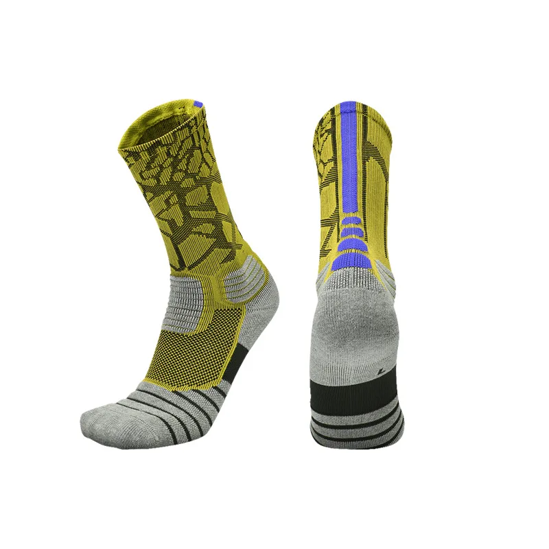 Men's and Women's Basketball Sports Socks Female Male 6 Pairs Per Set