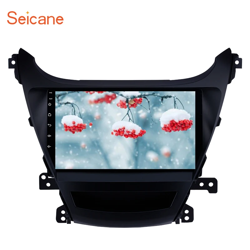 Seicane 9 &quotNavi Android 0 Автомобильная Автомагнитола стерео для Hyundai Elantra 2014 2015 2016 HD 8