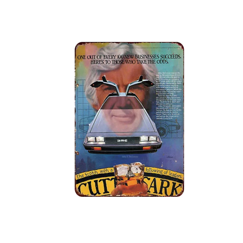 Потертая металлическая Оловянная табличка на стену забавный металлический