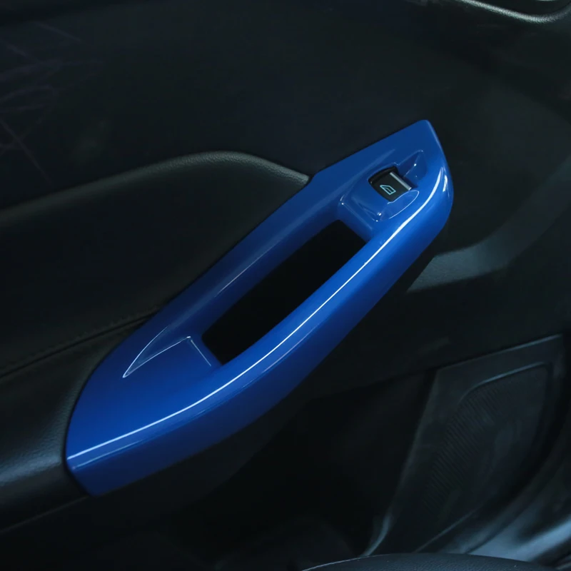 Мой хороший автомобиль синий ABS автомобильный стеклоподъемник Панель рамка