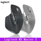 Мышь Logitech MX Master 3, оригинальная Беспроводная Bluetooth-мышь, 2,4G, для офиса