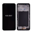 Для LG K10 2017 M250N X400 ЖК-дисплей с сенсорным экраном дигитайзер ЖК-дисплей для LG K10 2017 K20 Plus M250 M250DS с рамкой