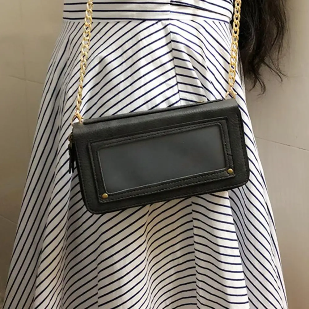 Многофункциональный Женский чехол кошелек из искусственной кожи на молнии для