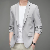 office business professional outfit 2022 new suit fashion youth single button slim small suit jacket single top host s 3xl