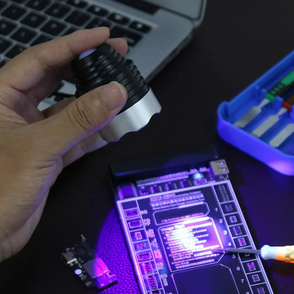 

USB UV Glue Curing Lamp Portable Mobile Phone Repairing Tools Green Oil Heating Light for Smart Mobile Phone Maintence Parts