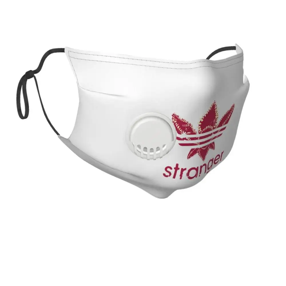 Детская мужская женская маска для лица с логотипом очень странные дела