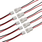 20105 шт. XH2.54 2Pin шаг 2,54 мм мини микро JST XH 2,54 мм штекер и гнездо провода Соединительный кабель 26AWG длина 200 мм