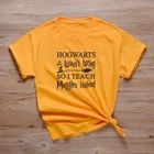Смешная футболка в стиле Хогвартса, не нанимала, я учу маглов, подарок для преподавателей, эстетические женские топы в стиле 90-х на Хэллоуин