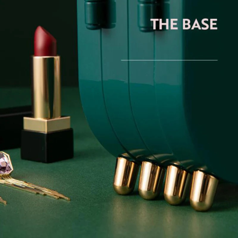 Портативный бокс для ювелирных украшений складной двухсторонний Органайзер