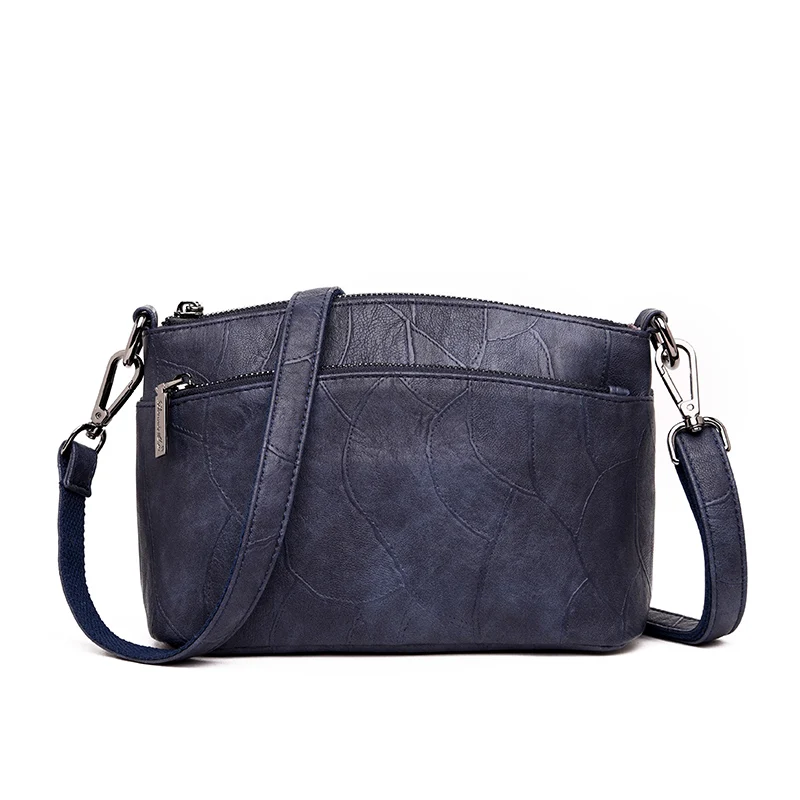 Bolsa Feminina, Летние Стильные кожаные роскошные сумки, женские сумки, дизайнерские маленькие дамские ручные сумки для женщин, сумка через плечо - Цвет: Blue