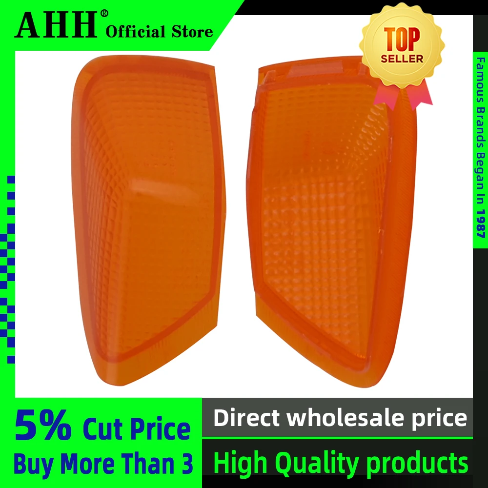 

AHH 1 Pair For KAWASAKI ZZR 400 ZZR400 1990 1991 1992Motorcycle Front Turn Signal Light Lamp Lens Cover