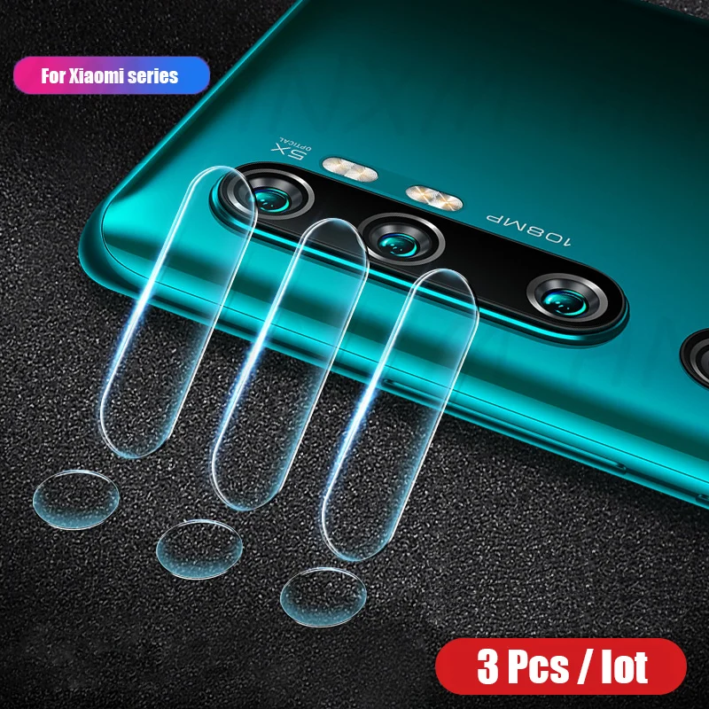 Закаленное стекло для объектива задней камеры Xiaomi MI Note 9 10 CC9 Pro lite Защитная пленка
