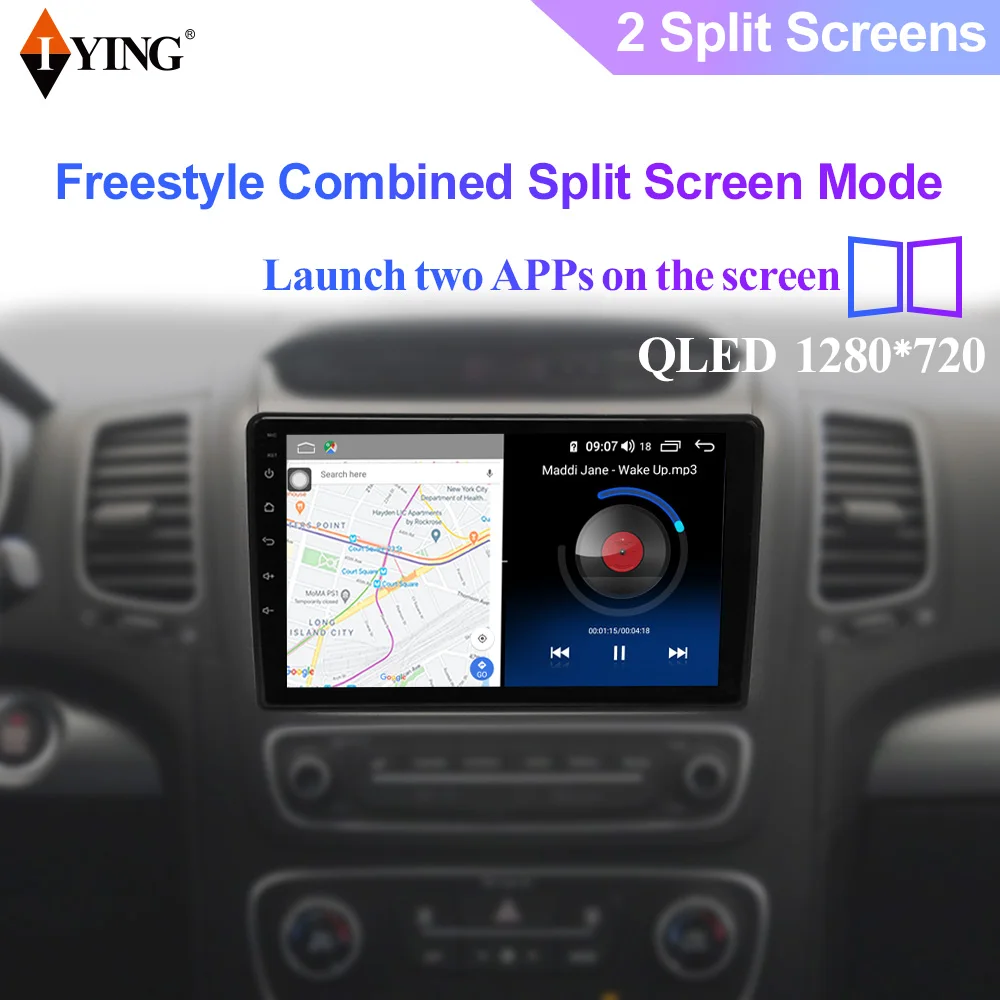 Автомобильная магнитола для Kia Sorento 2013 Android Авто Беспроводной Carplay мультимедийный