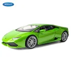 Модель автомобиля welly1: 24 Lamborghini из LP610-4 сплава, имитация коллекции, подарок, литая модель, игрушка без дистанционного управления