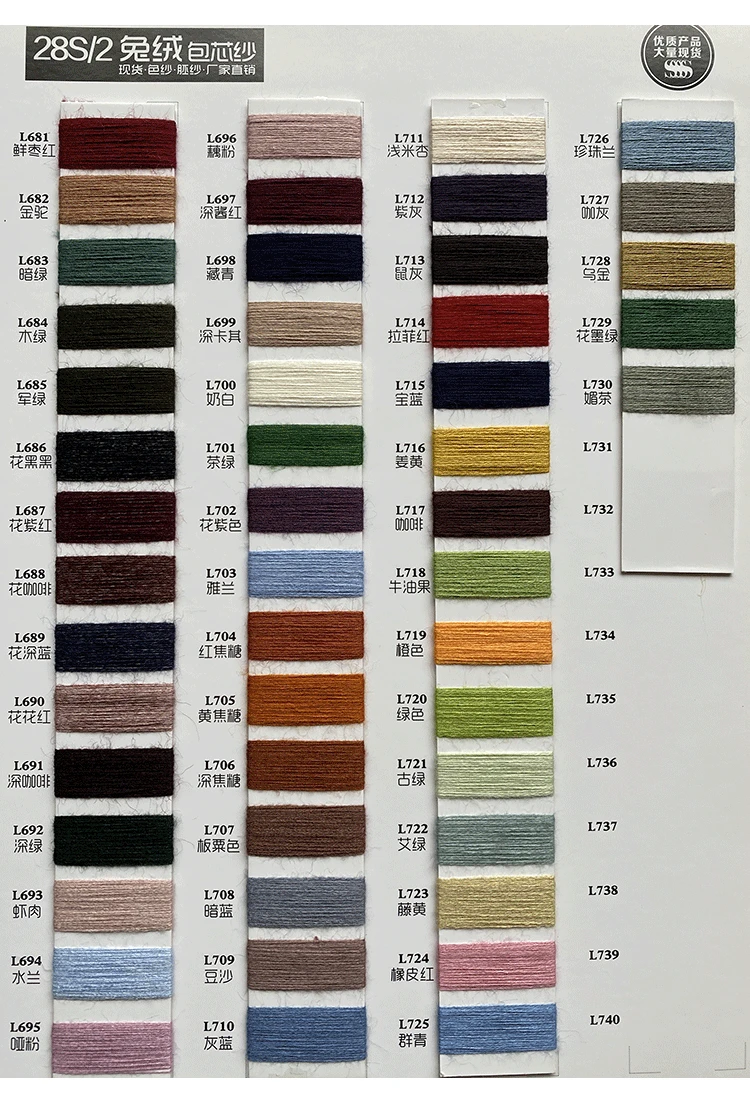 28 шт. вискоза нейлон ПБТ пряжа ядро закрученная кроличья шерсть|Пряжа| |