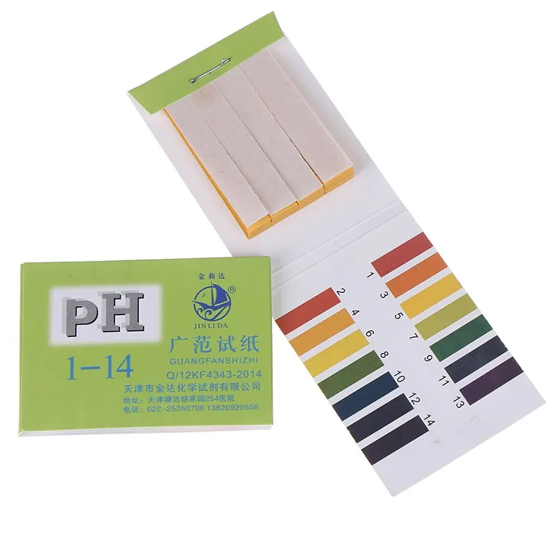 

2/4 x Set of 80pcs pH test strips Full PH Meter PH Controller 1-14st Indicator Litmus Paper Water Soilsting Kit HOT SALE