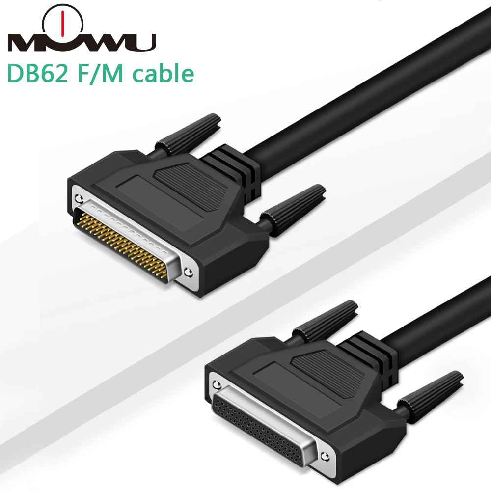 DB62 62 pin D-Sub 62P мужчин и женщин последовательный разъем кабельный удлинитель 1 м 5 3 |