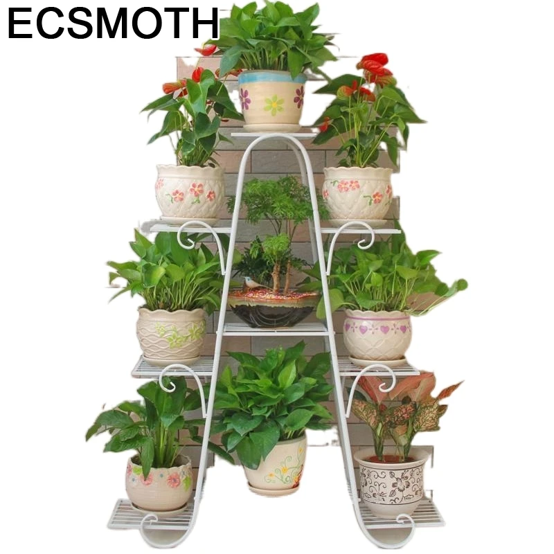 

Salincagi Dekarosyon Terrasse Support Pour Plante Decoration Exterieur Plant Stand Balkon Balcony Balcon Flower Iron Rack