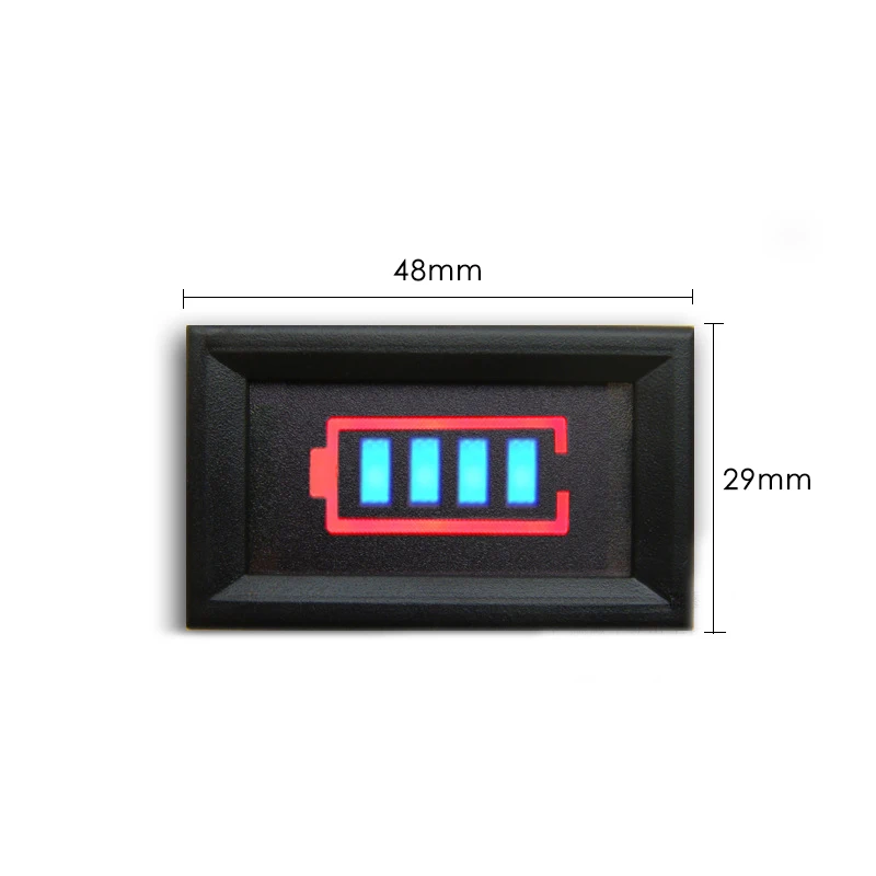 Синий индикатор заряда литиевой батареи процент литий ионная батарея дисплей