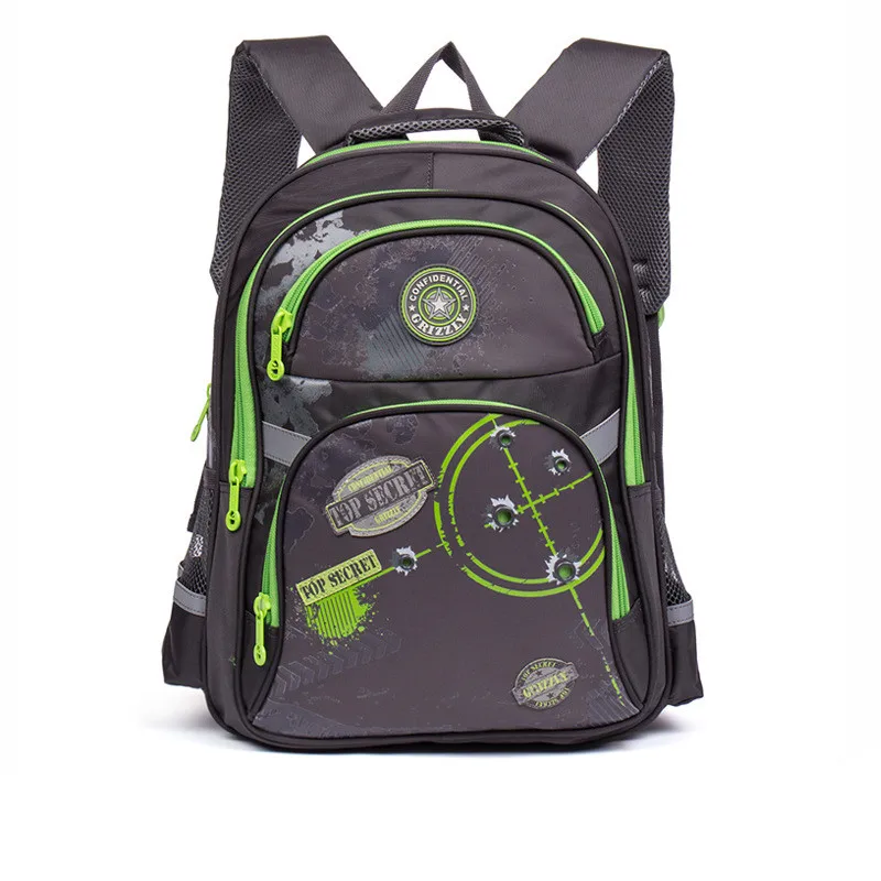 Модные детские школьные ранцы для мальчиков водонепроницаемые нейлоновые
