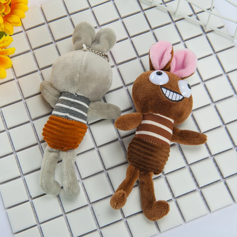 Счастливые большие глаза креативная мультяшная плюшевая игрушка кукла мягкая
