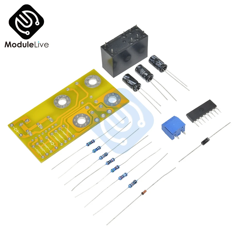 Двухканальный 2-канальный комплект защитной платы для динамика UPC1237 с задержкой