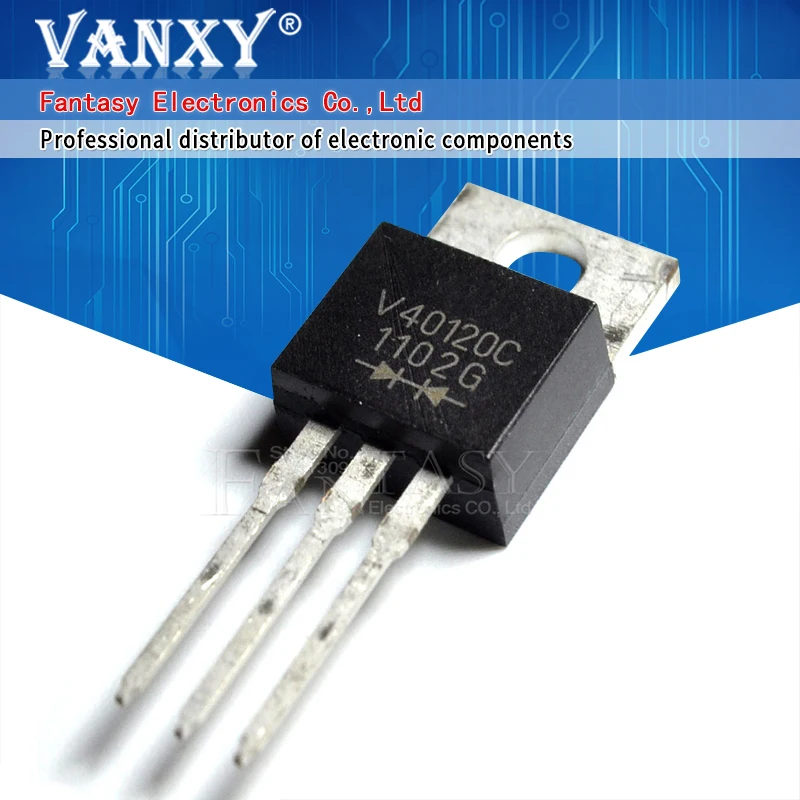 

5 шт. диод Schottky V40120C TO-220 V40100C V40150C V30100C V30120C V30150C V20100C V20120C V20150C V60100C V60120C
