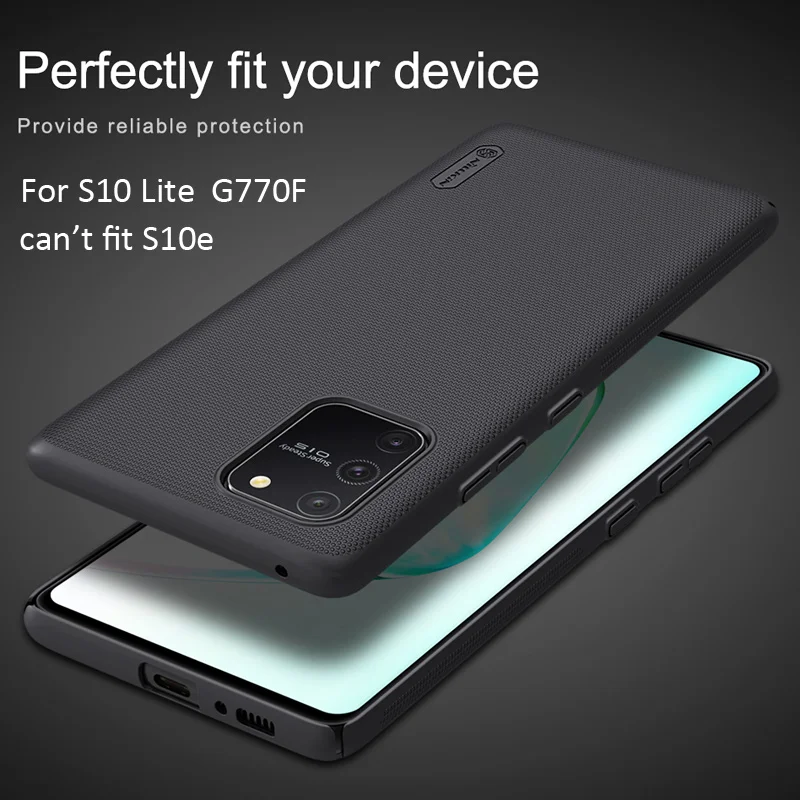 Матовый чехол Nillkin для Samsung Galaxy S10 Plus Lite жесткая пластиковая задняя крышка